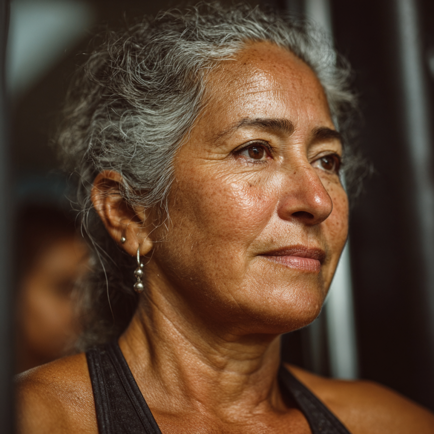 Grupo de adultos mayores sonrientes